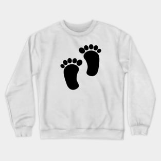 Baby Feet - Pregnant Gift Crewneck Sweatshirt